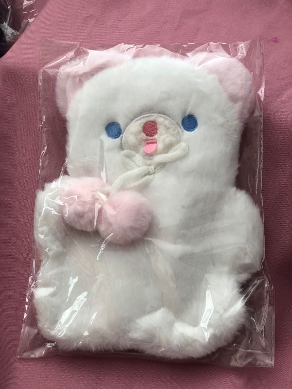 Lapicera de oso peluche